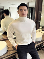 Autumn Winter Sweaters - Korean Fleece Turtleneck