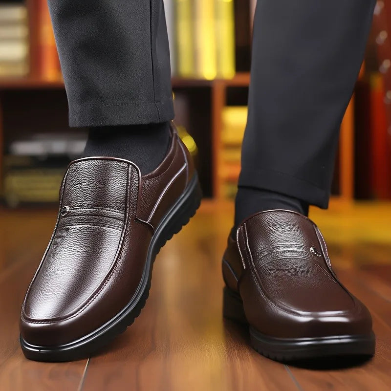 Leather Formal Shoes - Business Classic