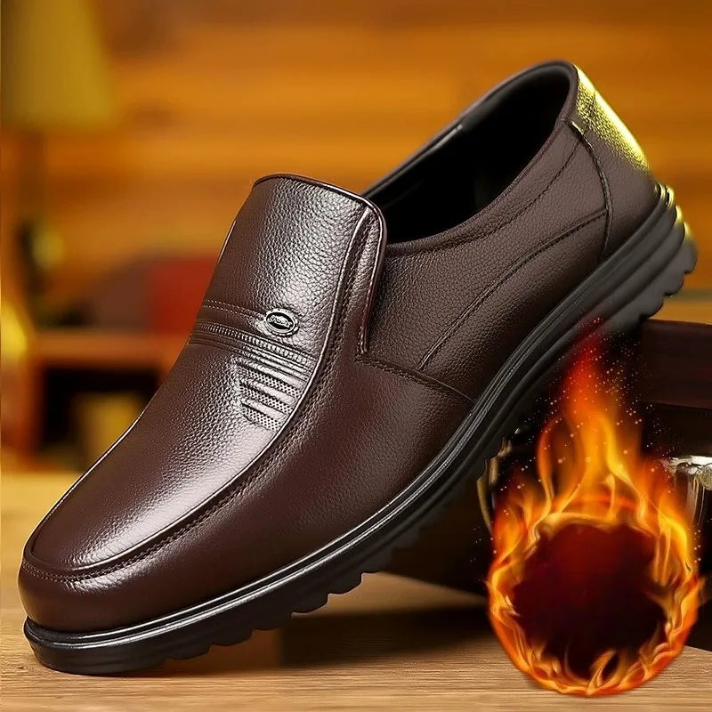 Leather Formal Shoes - Business Classic