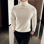 Autumn Winter Sweaters - Korean Fleece Turtleneck