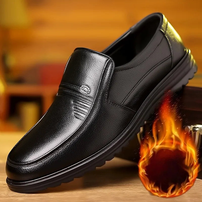 Leather Formal Shoes - Business Classic