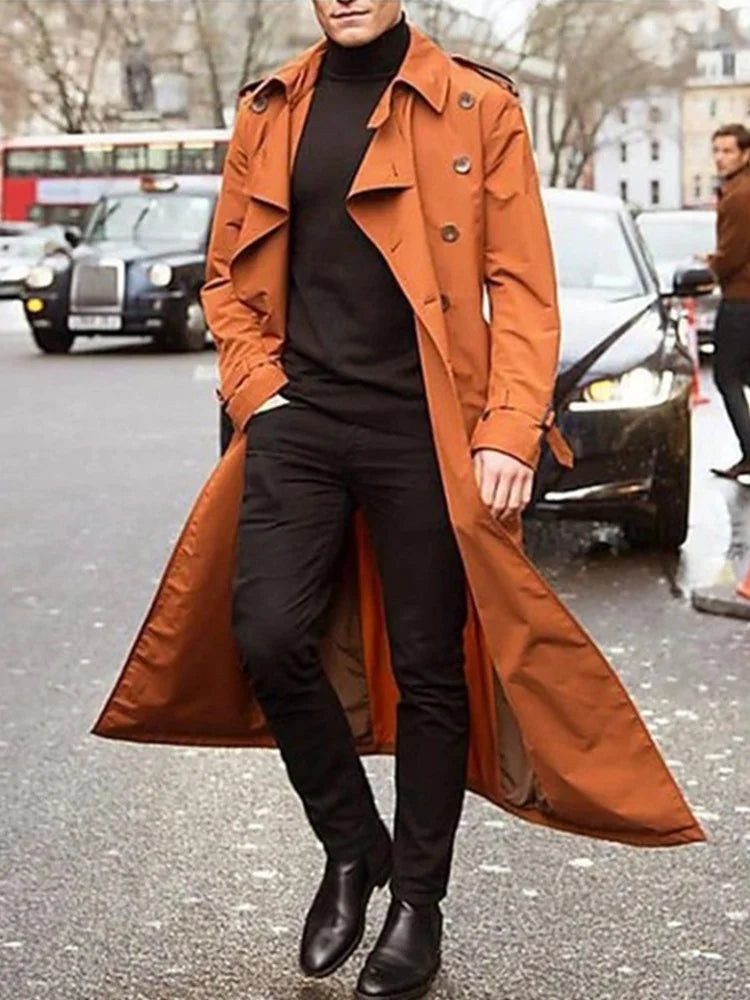 Men's Light Trench Coat