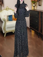 Fashionable and Stylish French High-End Elegant Maxi