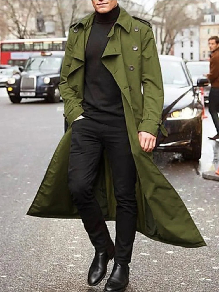 Men's Light Trench Coat