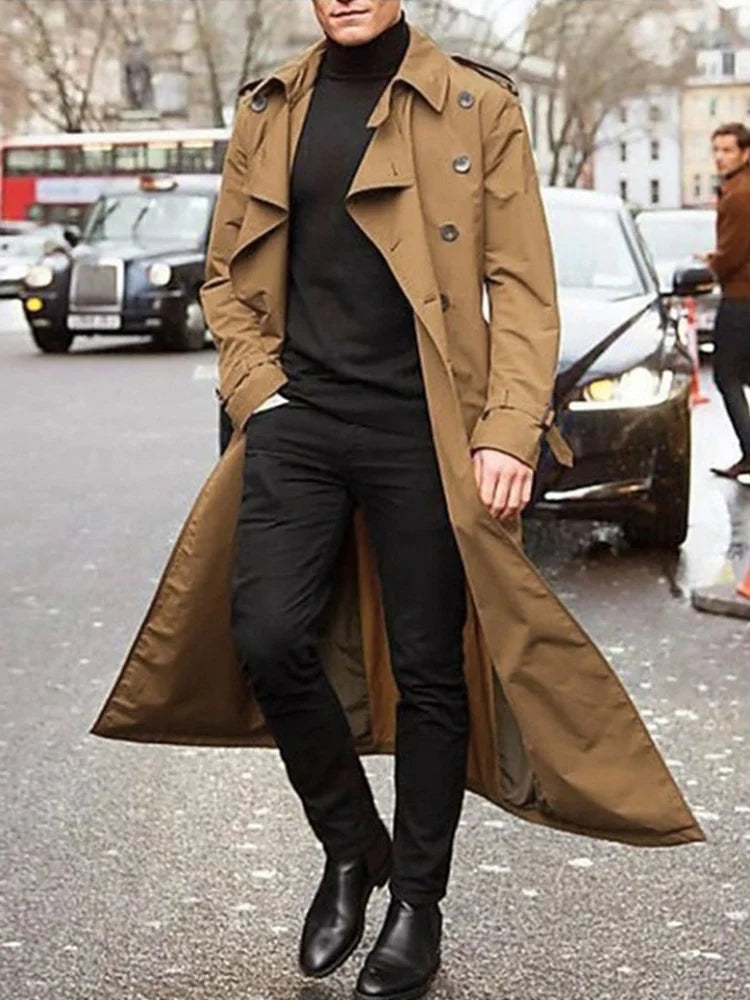 Men's Light Trench Coat