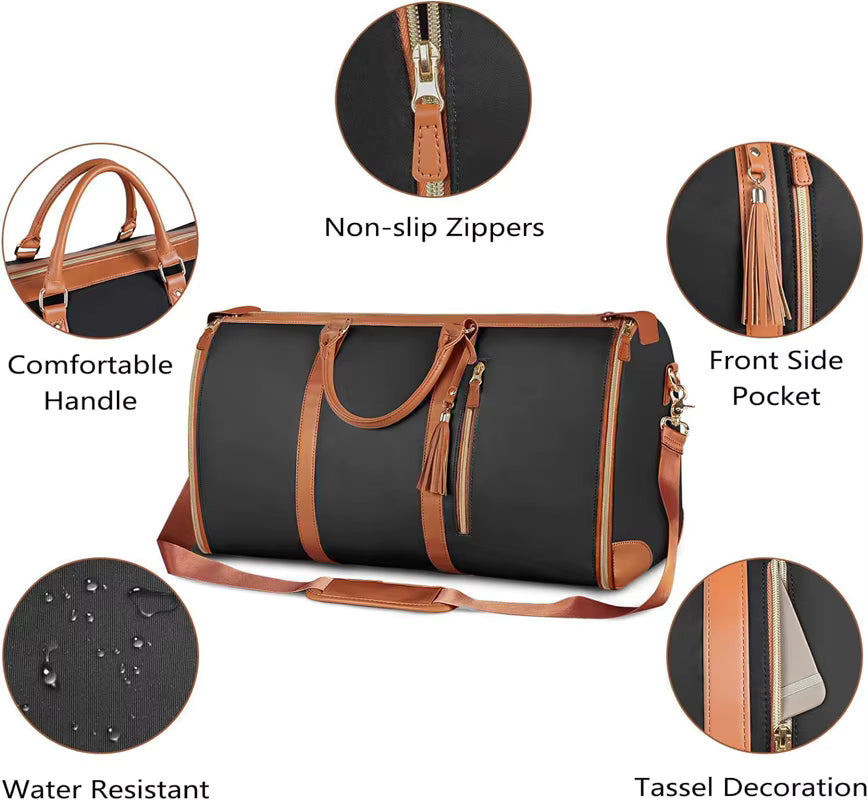 PackGo Bag — Waterproof Travel Duffle for Women