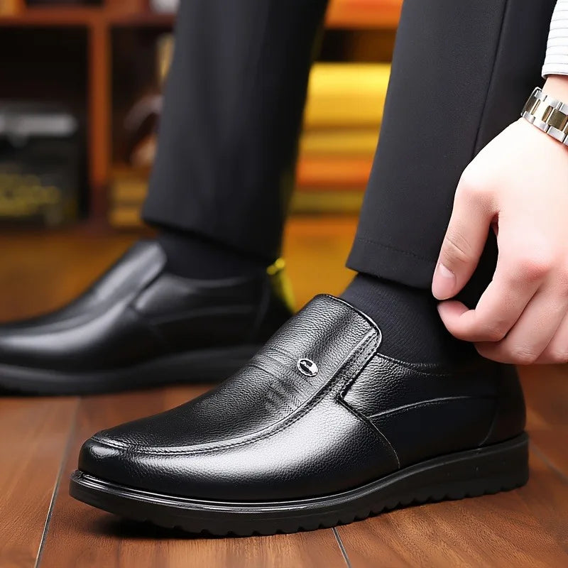 Leather Formal Shoes - Business Classic
