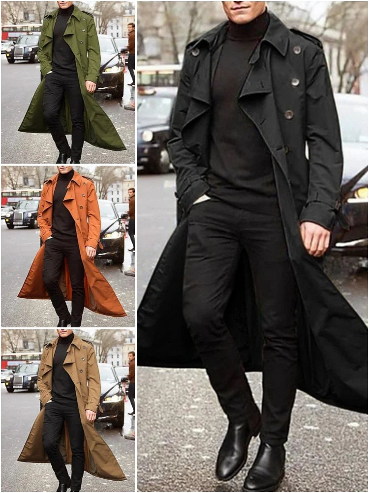 Men's Light Trench Coat
