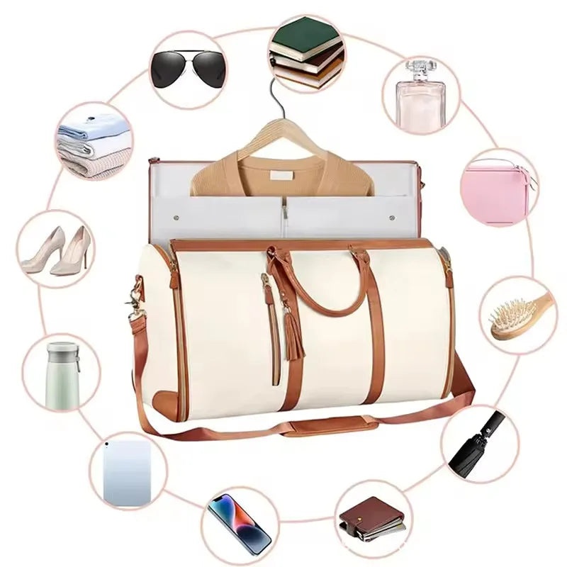 PackGo Bag — Waterproof Travel Duffle for Women