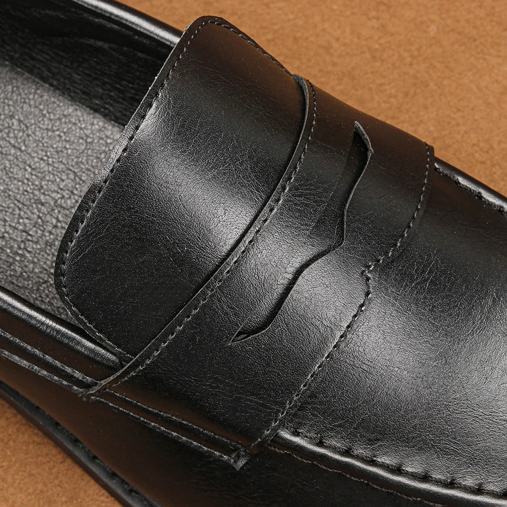 Leather Loafers