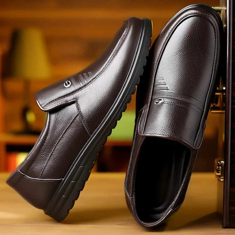 Leather Formal Shoes - Business Classic