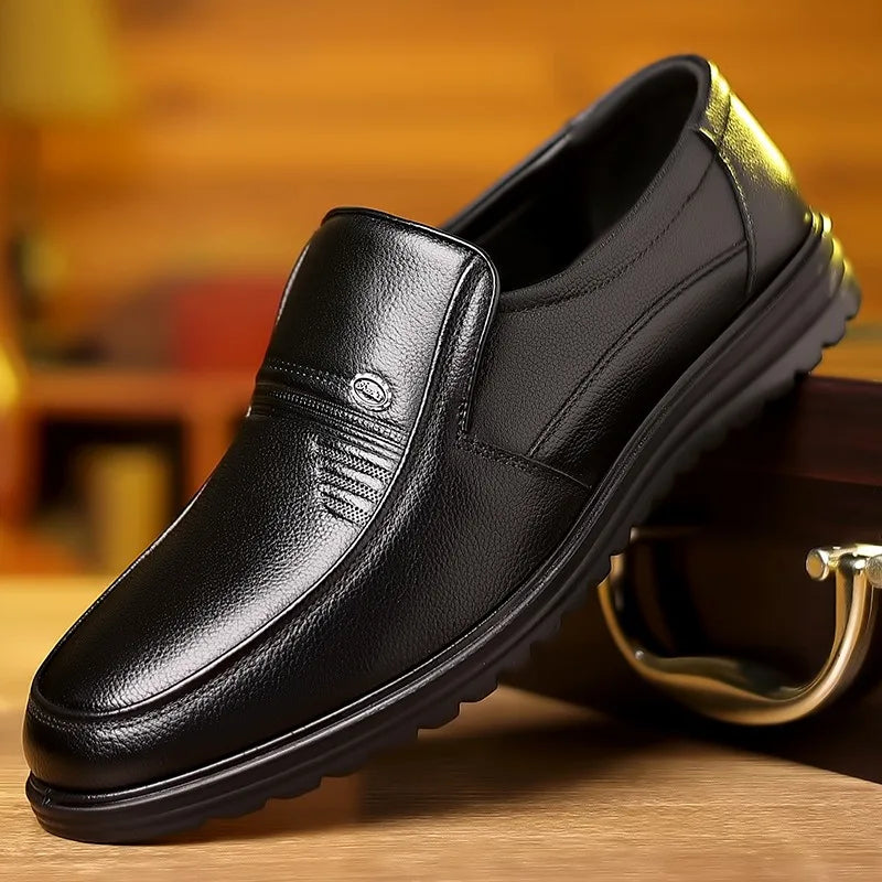 Leather Formal Shoes - Business Classic