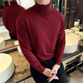 Autumn Winter Sweaters - Korean Fleece Turtleneck