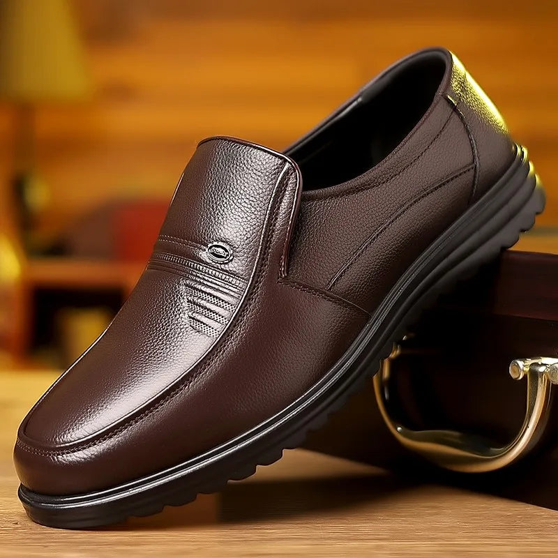 Leather Formal Shoes - Business Classic