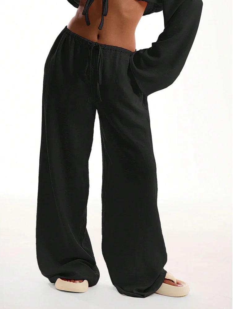 Baggy High Waist Women's Pants