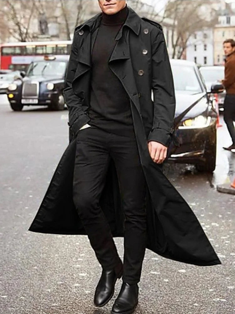 Men's Light Trench Coat